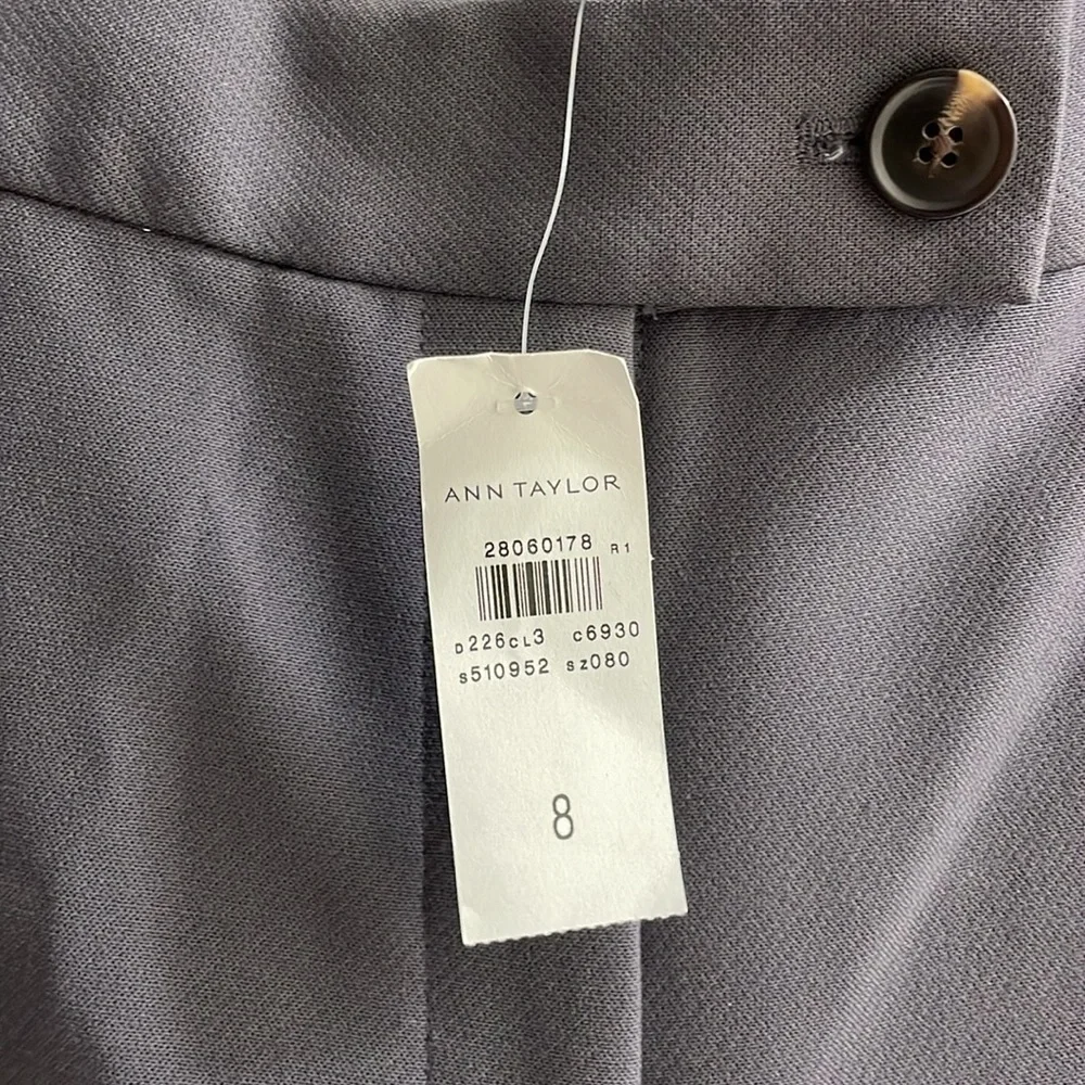 Brand New Ann Taylor The High Rise Madison Career Dress Pant Trouser, 8